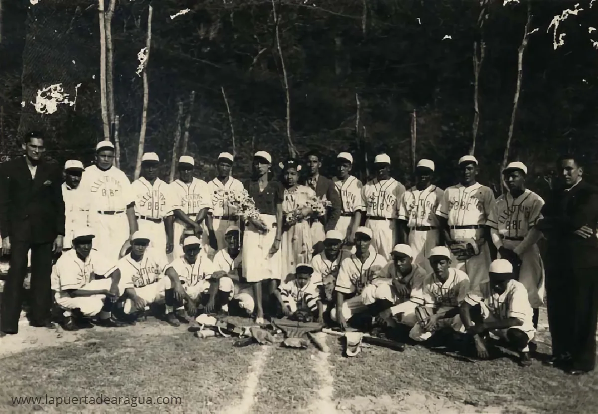 deportivas-1 Equipo de béisbol Los Eléctricos de Las Tejerías, 1940