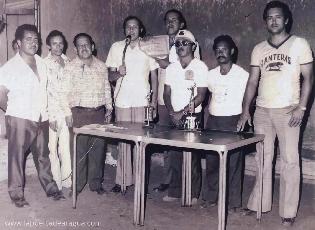 Juegos Deportivos Municipales de Las Tejerías, año 1975.