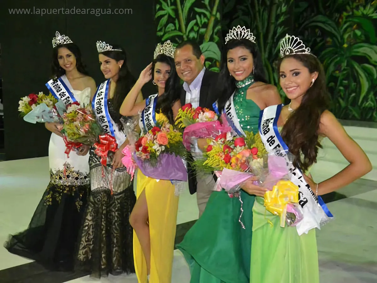 Reinas de las Ferias del 23 de Octubre de Las Tejerías en 2014